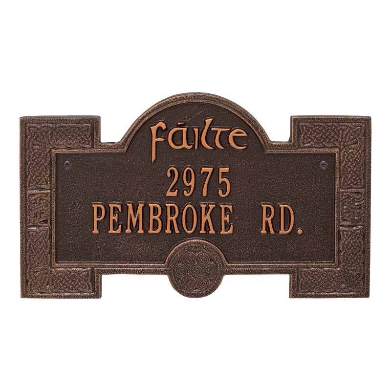 Failte Plaque