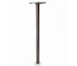 Basic Mailbox Post - 3 Inch Round In-Ground (Top Mount)