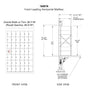 7 Doors High x 6 Doors (41 Tenants) 1600 Front-Load Private Distribution Mailbox in Anodized Aluminum Finish