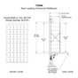 8 Doors High x 6 Doors (48 Tenants) 1700 Horizontal Mailbox Rear-Load Private Distribution in Anodized Aluminum Finish
