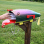 Rivers Edge Fire Tiger Fishing Lure Novelty Mailbox