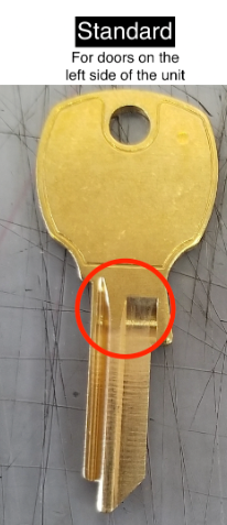 Key Blank Compx/National for K91910 Lock w/ Codes 1000Ps-1999Ps Or 3000Ps-3999Ps