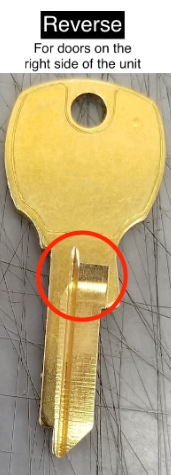 Key Blank Compx/National Key Blank for K91910 Lock w/ Codes 2000Ps-2999Ps Or 4000Ps-4999Ps