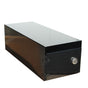 QualArc Penfield QUAD Mailbox Post System, base 8 with Four E1 Economy Mailboxes Black