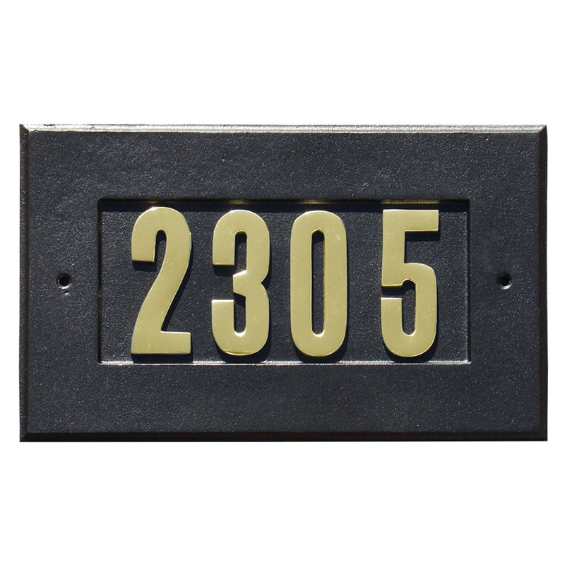 Manchester Security Locking Stucco Column Mailbox with Scroll Emblem - Stucco Column Included (Choose Colors)