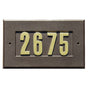 Manchester Security Locking Stucco Column Mailbox with Plain Door - Stucco Column Included (Choose Colors)