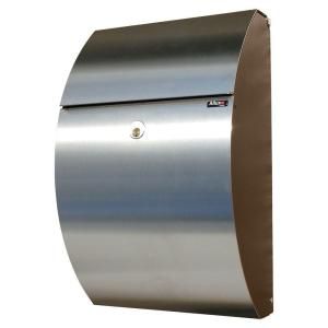 Allux Series Mailboxes Allux 7000 in Black/Stainless color