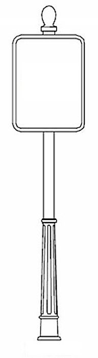 Traffic Sign Package Century Series - Rectangle Sign