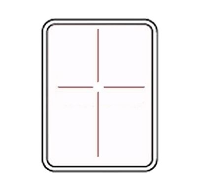 Regulatory Sign Backplate 24"
