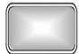 Small Rectangle Backplate 12" x 6"