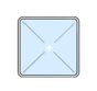 Square Backplate 12"