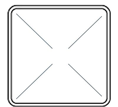 Square Backplate 30"
