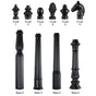 11' High and 2 3/8" Diameter Post with Base and Finial for Street Signs