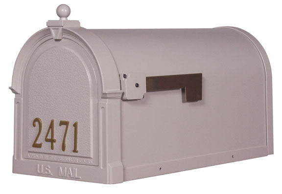 Berkshire Curbside Mailbox with Numbers on the Door