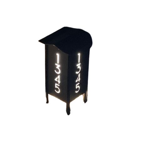 RadiantLight 14" tall Address Marker Landscape Light - Garden Light