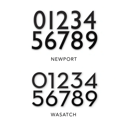 Post & Porch 4" Magnetic House Numbers
