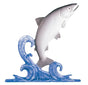 Whitehall Large Bell with Trout Ornament Black