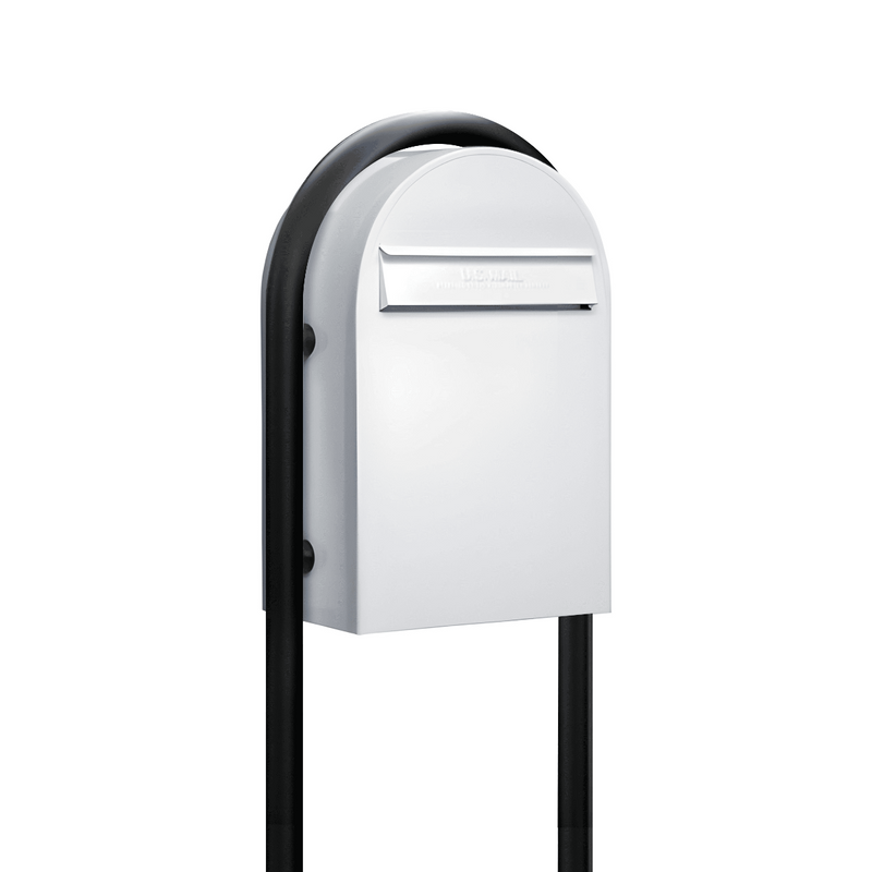 USPS Bobi Classic (B) Rear Access Mailbox White