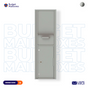 Florence 4C Mailbox Hopper Collection Drop Box - Max Height USPS Access