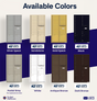 Florence 4C Horizontal Mailbox - 19 Doors, 2 Parcel Lockers - Max Height USPS Access