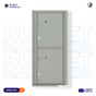 Florence 4C Horizontal Mailbox - 2 Parcel Lockers - ADA Compliant Max Height USPS Access