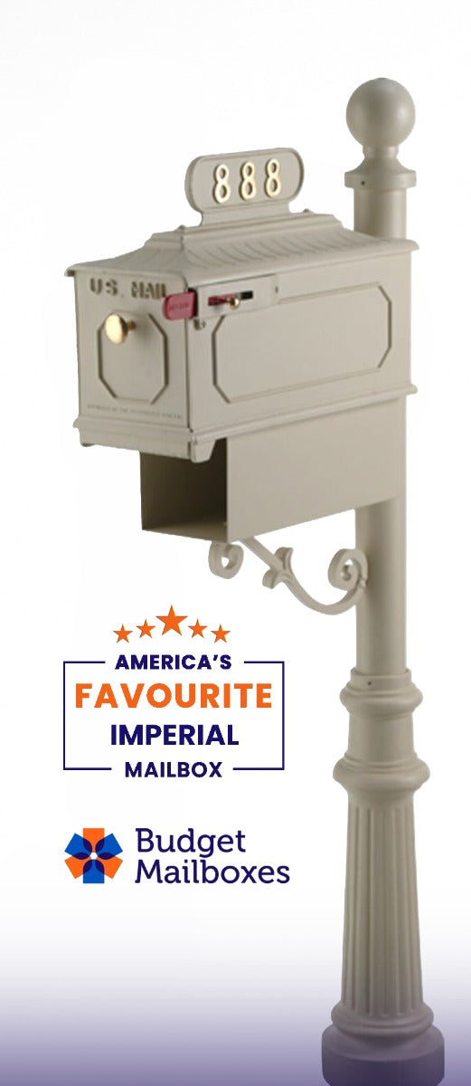 Century lmperial Mailboxes Systems with Newspaper Holder