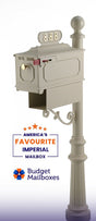 Century lmperial Mailboxes Systems with Newspaper Holder