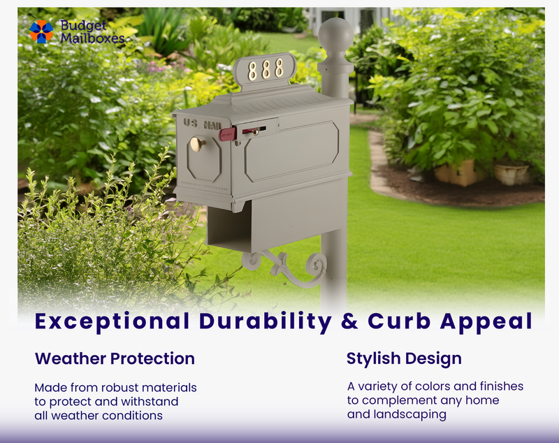 Century lmperial Mailboxes Systems with Newspaper Holder