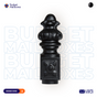 Custom Contemporary Mailbox Post System with Number Plate and Bracket CS-C2-9129