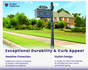 Estate Large Size Mailbox System with Fleur de Lis Mailbox