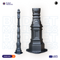 Imperial Barcelona Mailbox Post System
