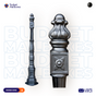 Imperial Barcelona Mailbox Post System