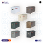 Residential Mailbox System with Olive Wreath Decorative Mailbox and Pineapple Finial