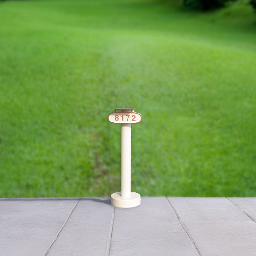 Streetscape Basic Mailbox Post (post only)