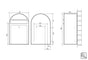 USPS Bobi Classic Front Access Lockable Mailbox