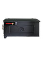 Imperial Mailbox 1 - Fleur De Lis with Framed Side Panel (Mailbox Only)