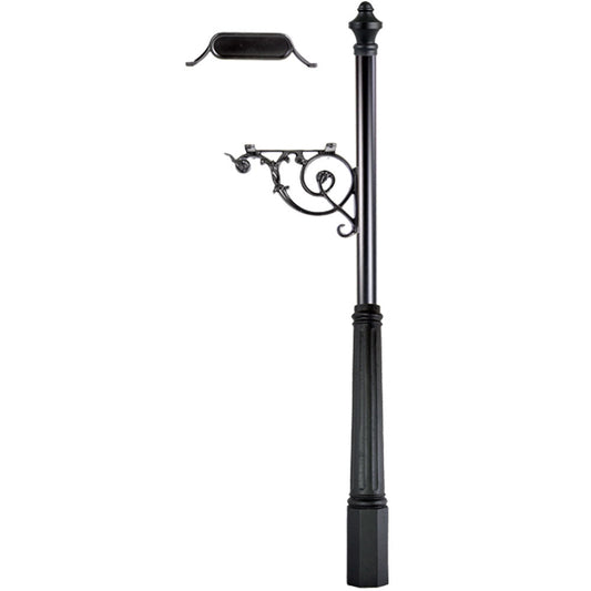Contemporary Mailbox Post System C2-5205
