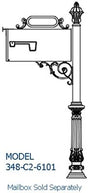 Contemporary Mailbox Post System C2-6101