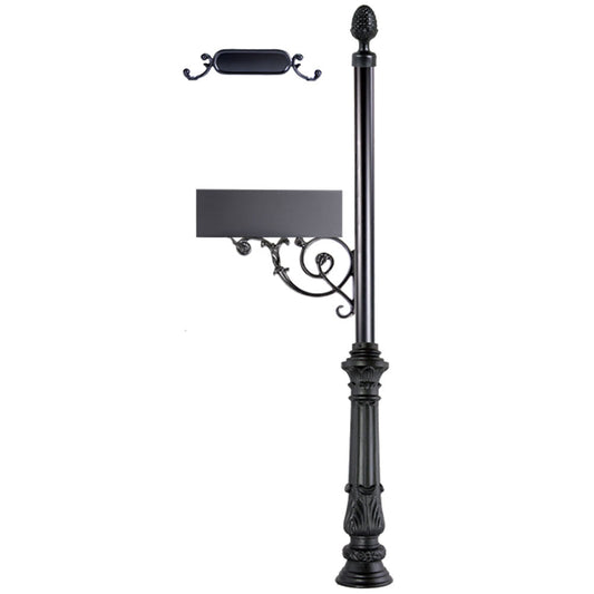 Contemporary Mailbox Post System C2-6104-6