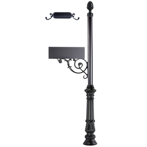 Contemporary Mailbox Post System C2-6104-6