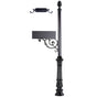 Contemporary Mailbox Post System C2-6104-6