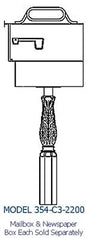 Millbrook Mailbox Post System Series C3 - C3-2200