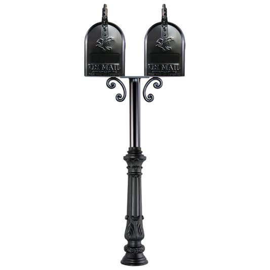 Millbrook Mailbox Post System Series C3 - C3-TWIN