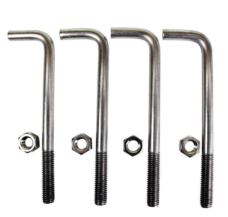 CBU Anchor Bolt Kit - to Connect Pedestal Stand to Wet Concrete (4 Bolts)