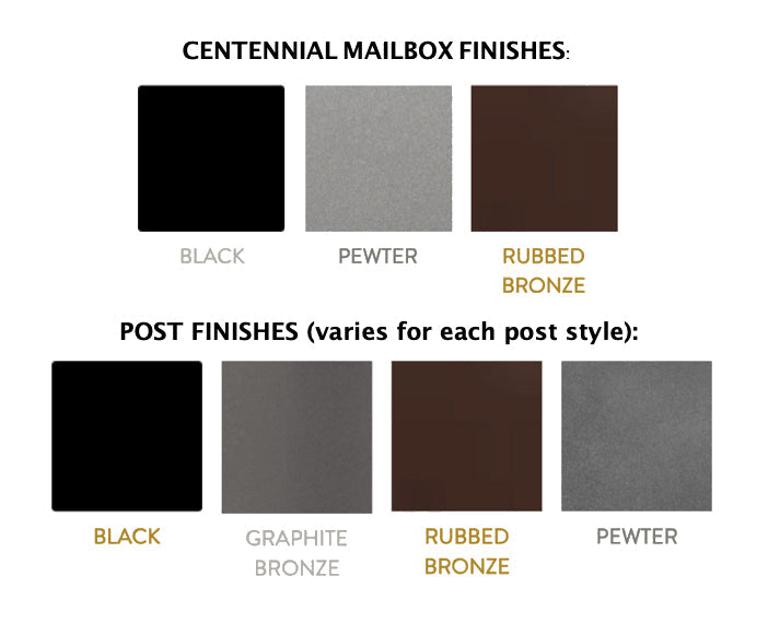 Centennial Large Capacity Mailbox (Choose Color)