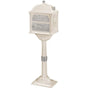 Classic Pedestal Mailbox Package in Antique Bronze