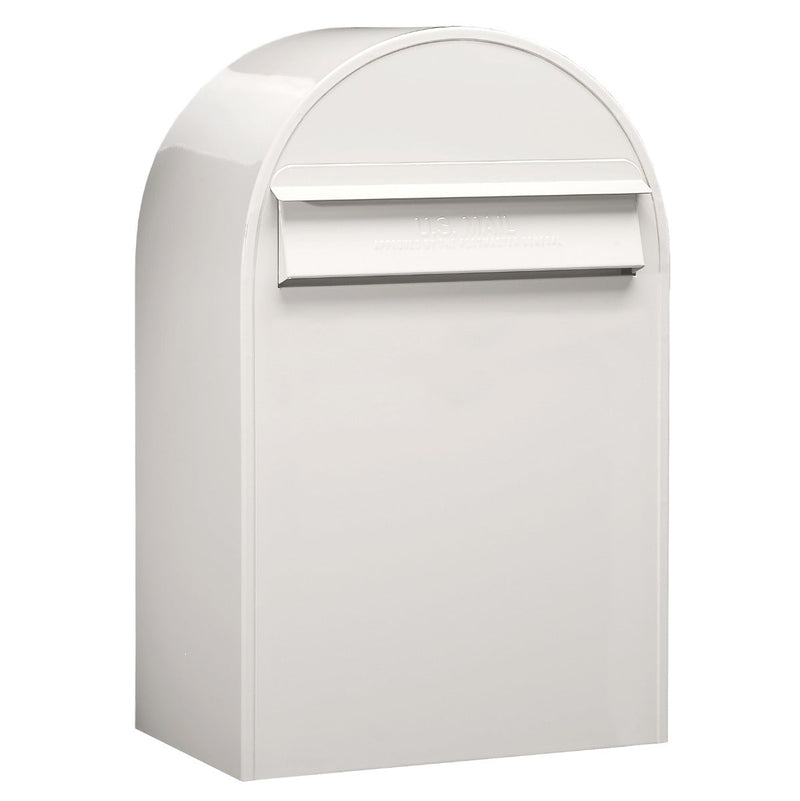 Bobi Classic B Rear Access Mailbox and Round Post Combo - Multiple Color Options