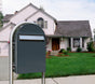USPS Bobi Classic (B) Rear Access Mailbox Grey