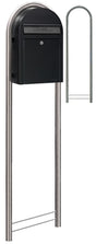 USPS Bobi Stainless Steel Round Mailbox Post