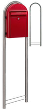 USPS Bobi Stainless Steel Round Mailbox Post